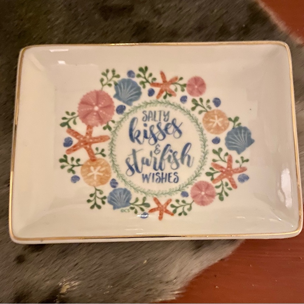 Ocean themed trinket dish